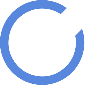 white checkmark inside of a blue circle